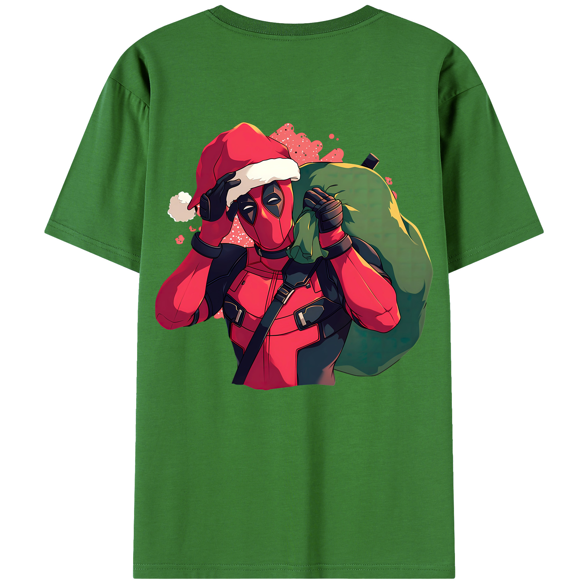 （画像用） Deadpool デッドプール レディース半袖Tシャツ(バックプリント)